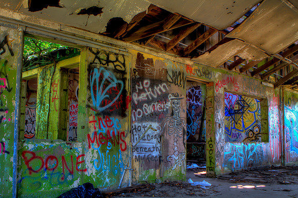 Abandoned Building at Ft. Tilden