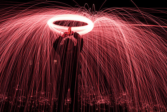 SPINNING WITH DRILL