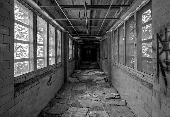 Hospital Hallway - Pennhurst