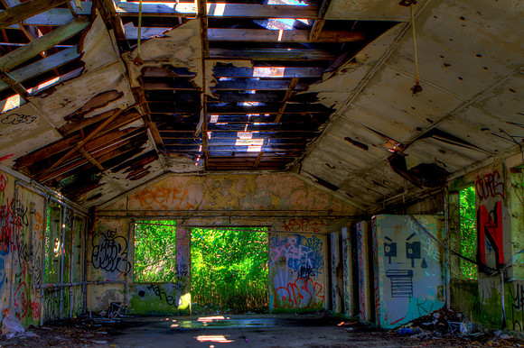 Abandoned Building at Ft. Tilden